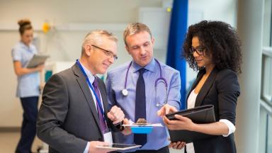 Image of health care leaders 