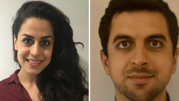 Dena Ettehad and Bilal Abou El Ela Bourqin